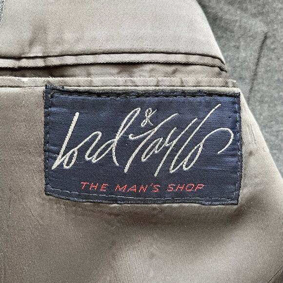 Lord & Taylor Vintage 1950s Gray Flannel Suit Jacket 100% Pure Wool, Size 38R - Picture 3 of 9